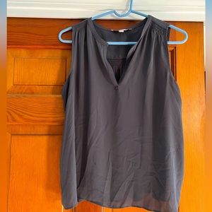 Gray lightweight loose fit shell